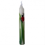nic toys - ladybird candle, 10cm
